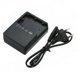 Зарядное устройство LC-E6E (копия) для аккумулятора LP-E6 (Canon EOS: 90D, 80D, 60D, 70D, 6D, 6D mark II, 7D, 7D mark II, 5D mark II, 5D mark III, 5D mark IV, 5DS, 5DR, EOS R, EOS Ra)