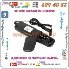 Проводной ПДУ с таймером (интервалометр) для зеркальных камер Canon EOS: 1000D, 1100D, 1200D, 1300D, 100D, 350D, 400D, 450D, 500D, 550D, 600D, 650D, 700D, 750D, 760D, 60D, 70D, 80D