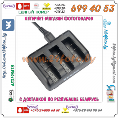 Зарядное устройство для трех аккумуляторов Xiaomi AZ16-1 (USB)
