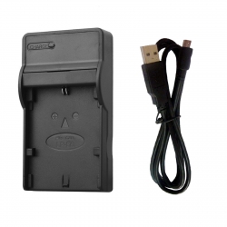 Зарядное устройство USB для аккумулятора LP-E6 (Canon EOS: 90D, 80D, 60D, 70D, 6D, 6D mark II, 7D, 7D mark II, 5D mark II, 5D mark III, 5D mark IV, 5DS, 5DR, EOS R, EOS Ra)