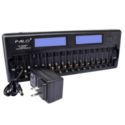 Зарядное устройство PALO для 16 Ni-MH, NI-CD аккумуляторов типа AA, AAA (LR-6, LR-3)