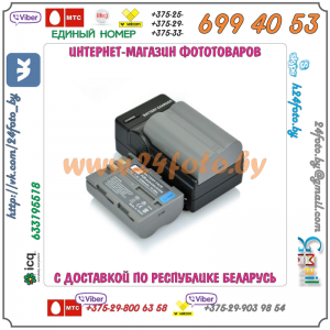 Зарядное устройство для аккумулятора EN-EL3e для камер Nikon: D30, D50, D70, D90, D70S, D80, D100, D200, D300, D700