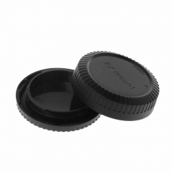 Задняя крышка для объективов Fujifilm FX + крышка байонета камеры