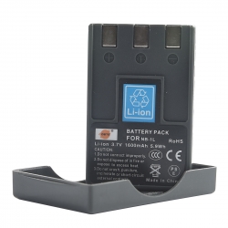 Аккумулятор DSTE NB-1L 1600mAh  3.7V  5.9Wh для камер Canon