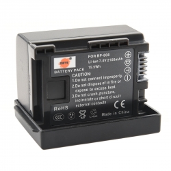 Аккумулятор DSTE BP-808 2100mAh  7.4V  15.5Wh для камер Canon