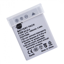 Аккумулятор DSTE EN-EL8 1500mAh  3.7V  5.6Wh для камер Nikon