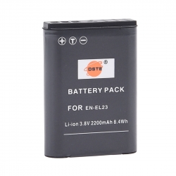 Аккумулятор DSTE EN-EL23 2200mAh  3.8V  8.4Wh для камер Nikon