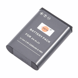 Аккумулятор DSTE EN-EL23 2200mAh  3.8V  8.4Wh для камер Nikon