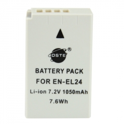 Аккумулятор DSTE EN-EL24 1050mAh  7.2V  7.6Wh для камер Nikon