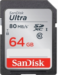 Карта SDXC SanDisk Ultra 64 Gb UHS-I 10 class 120 MB/s