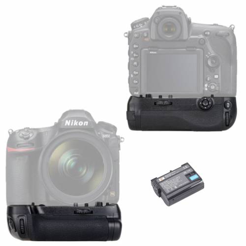 Батарейный блок Travor MB-D18 + EN-EL15 2550mAh для фотокамеры Nikon D850