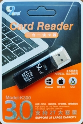 USB3.0 картридер K100 (2 в 1)