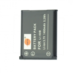 Аккумулятор DSTE Li-40B 1400mAh  3.7V  5.2Wh для камер Pentax