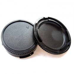 Задняя крышка для объективов Canon FD + крышка байонета камеры Canon FD