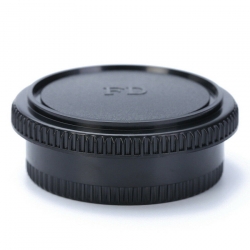 Задняя крышка для объективов Canon FD + крышка байонета камеры Canon FD