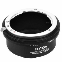 Адаптер FOTGA Nikon G - Canon EOS-M