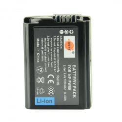 Аккумулятор DSTE NP-FW50 1950mAh  7.4V  14.4Wh для камер Sony