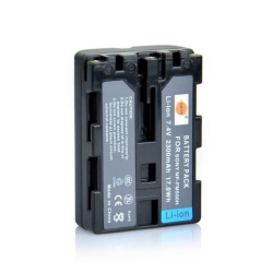 Аккумулятор DSTE NP-FM500H 2300mAh  7.4V  17.0Wh для камер Sony