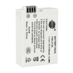 Аккумулятор DSTE LP-E8 2100mAh для камер Canon EOS: 550D, 600D, 650D, 700D