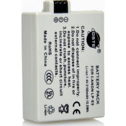 Аккумулятор DSTE LP-E5 2100mAh для камер Canon EOS: 450D, 500D, 1000D