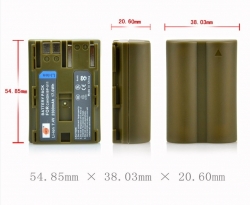 Аккумулятор DSTE BP-511 2300 mAh для камер Canon EOS: 5D, 10D, 20D, 30D, 40D, 50D, 300D