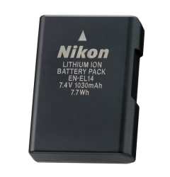Аккумулятор Nikon EN-EL14 1030mAh (копия) для камер Nikon: D3100, D3200, D3300, D3400, D5100, D5200, D5300, D5500