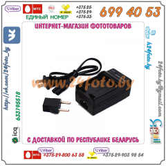 Зарядное устройство для аккумуляторов LP-E17 (Canon EOS: 77D, 200D, 750D, 760D, 800D, 8000D, 9000D, EOS-M3, EOS-M5, EOS-M6)
