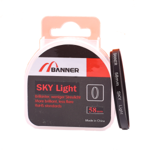SKY light фильтр Banner  49, 52, 55, 58, 72 mm