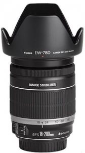 Бленда EW-78D (копия) для объективов Canon EF 28-200mm f3.5-5.6, EF-S 18-200mm f3.5-5.6 IS