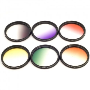 Комплект градиентных цветных фильтров Citiwide 55, 58 mm