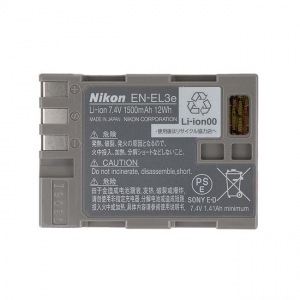 Аккумулятор Nikon EN-EL3e 1500mAh (копия) для камер Nikon: D30, D50, D70, D90, D70S, D80, D100, D200, D300, D700